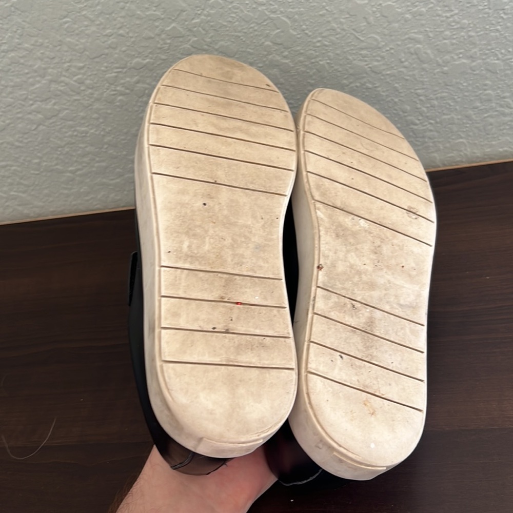 Silent D x Free People | Verges Black Leather Sneaker 39 - Picture 6 of 8